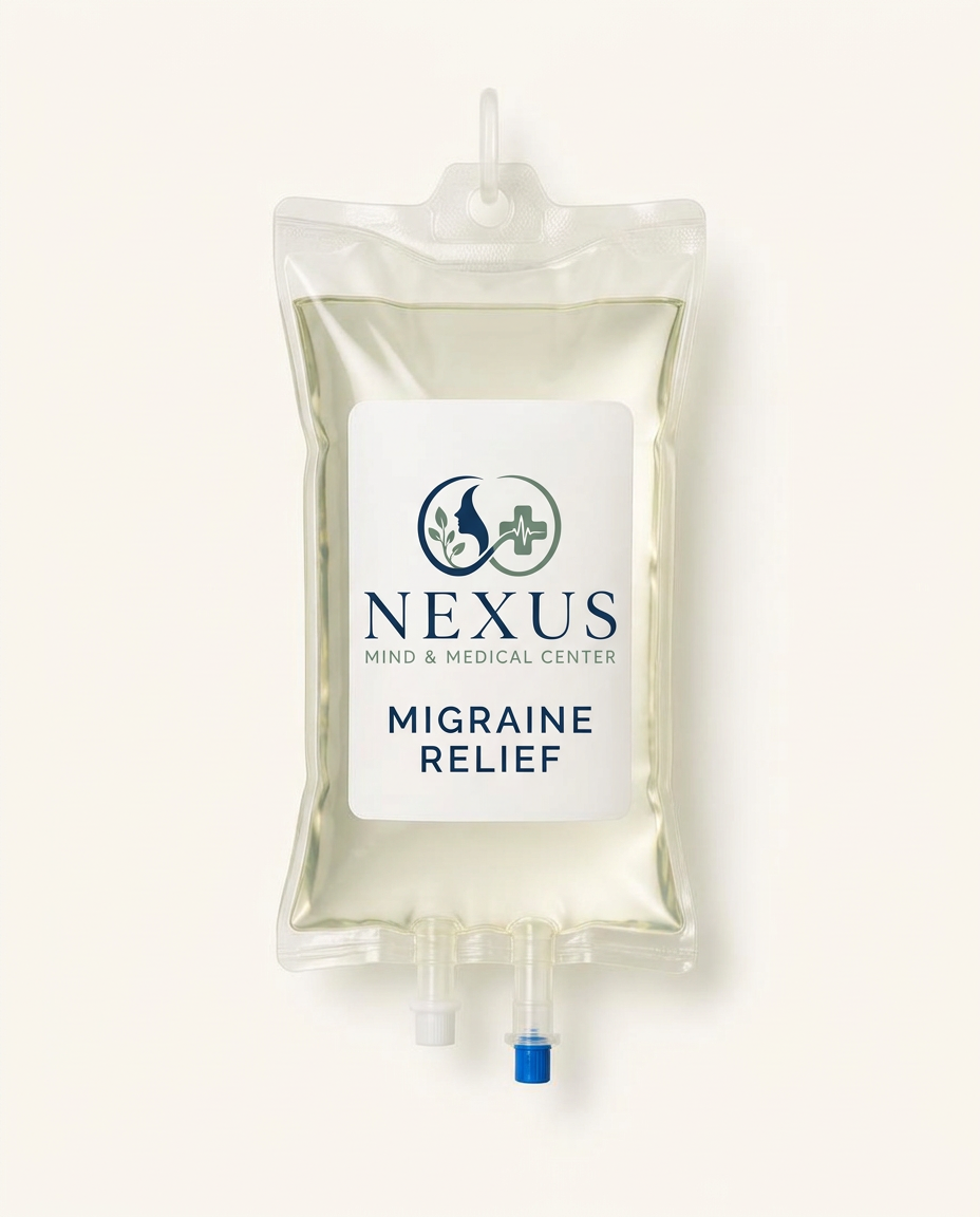 Nexus Migraine Relief IV bag
